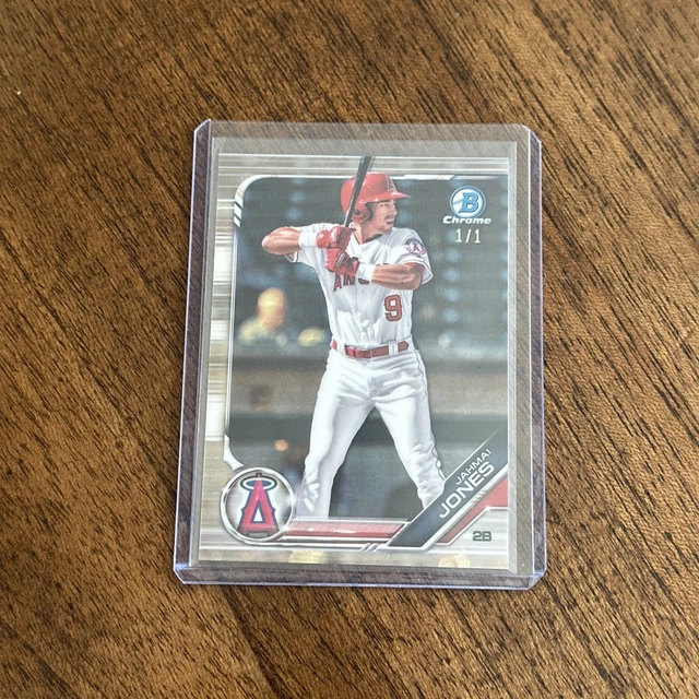 2019 Bowman Chrome Jahmai Jones Superfractor 1/1 - Detroit Tigers