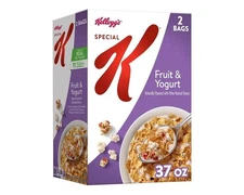 Special K Cereal, Fruit and Yogurt, 37 oz..
