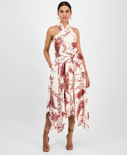 Rachel Rachel Roy femme Lary floral asymétrique Valeria Paisley taille 14 neuf avec étiquette - Photo 1/5