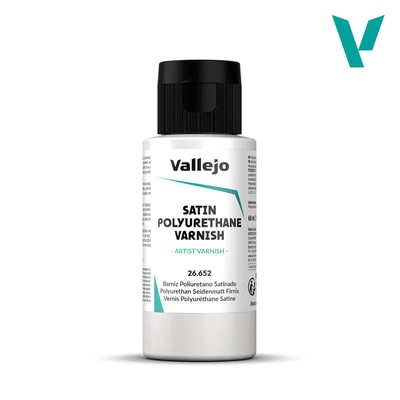 Vallejo 26.652 Acrylic Polyurethane Satin Varnish 60ml