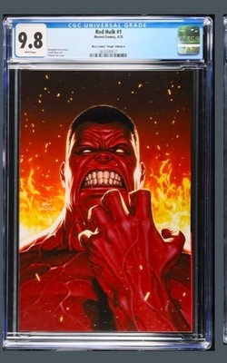 Red Hulk #1 (2025) Bry's Comics ''Virgin''  Edition A Marvel Comics CGC 9.8