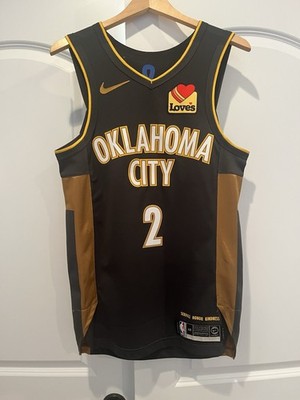 Rare Authentic Shai Gilgeous Alexander OKC Thunder 2019-20 City Jersey Size S