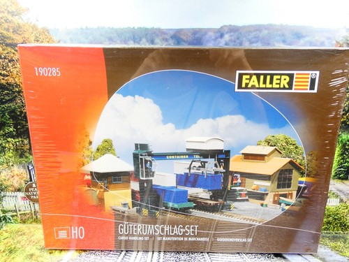 Faller 190285- H0 - Bausatz Güterumschlag-Set - verschweisste OVP - #91020 | Zustand: Gebraucht