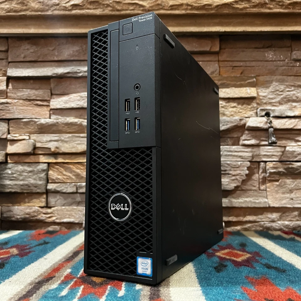 Dell Precision 3420 W11 SFF PC! Xeon E3-1270v5 Quadro P1000 4gb 16GB 256SSD Wifi - Image 2 of 4