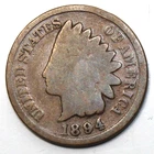 1894/94 Indian Head Cent - Good !!