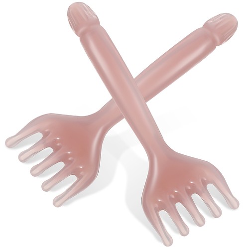 2 Pcs Massage Comb Woman Wide for Curly Hair Scalp Head Scratching