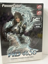 PowerColor Radeon HD 4650 1GB DDR3 PCI Express 2.0 x16 Graphics Card AX4650 1GBK