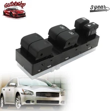 FOR 2009 - 2014 Nissan Maxima 25401 9N00E Drivers Side Left Master Window Switch