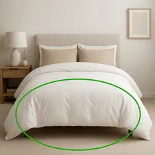 Brand New Frette 100% Cotton Luxury High Thread Count King Duvet Cover. NWOT