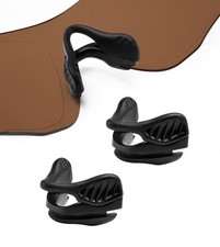 Black Replacement Nose Pads for Oakley EVZero Blades OO9454 Non-Slip Nose Pieces
