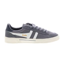 Gola Breakpoint CMB423 Mens Gray Canvas Lace Up Lifestyle Sneakers Shoes 7