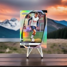 2024-25 Panini Prizm Silver Mikey Moore Rookie #82 EPL Tottenham Hotspurs Card