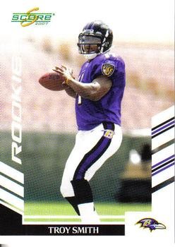2007 Score #367 Troy Smith RAVENS RC