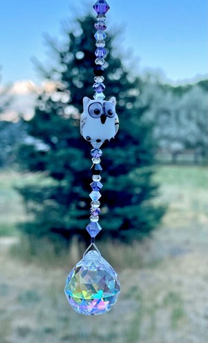 EULE KRISTALL Sonnenfänger Auto Charm aus Swarovski Kristallen Sonnenfänger ☀️🌞 - Bild 2 von 11