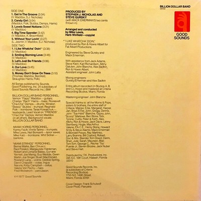 The Billion Dollar Band - The Billion Dollar Band (LP, Album