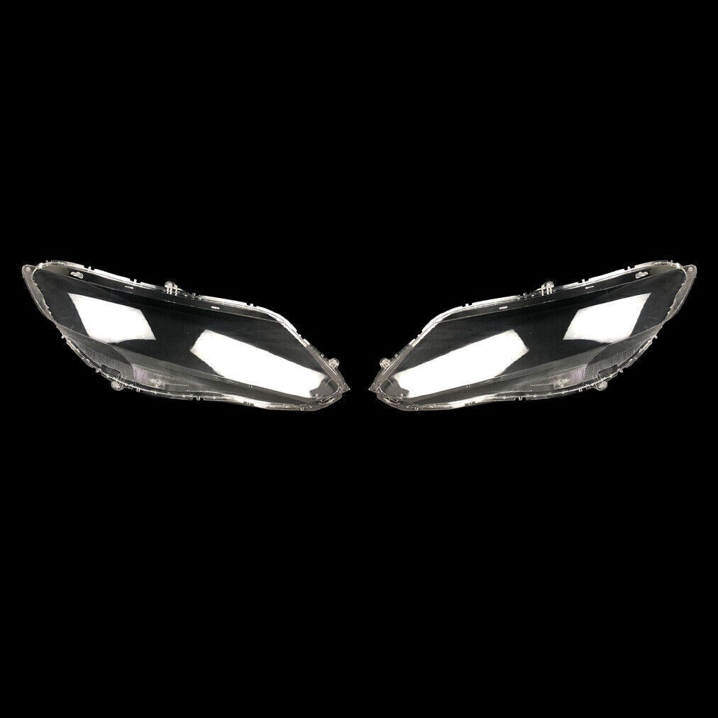 Car Pair of Headlamps Clear Headlight Lens Shell For Honda Jade 2013-16 14 15