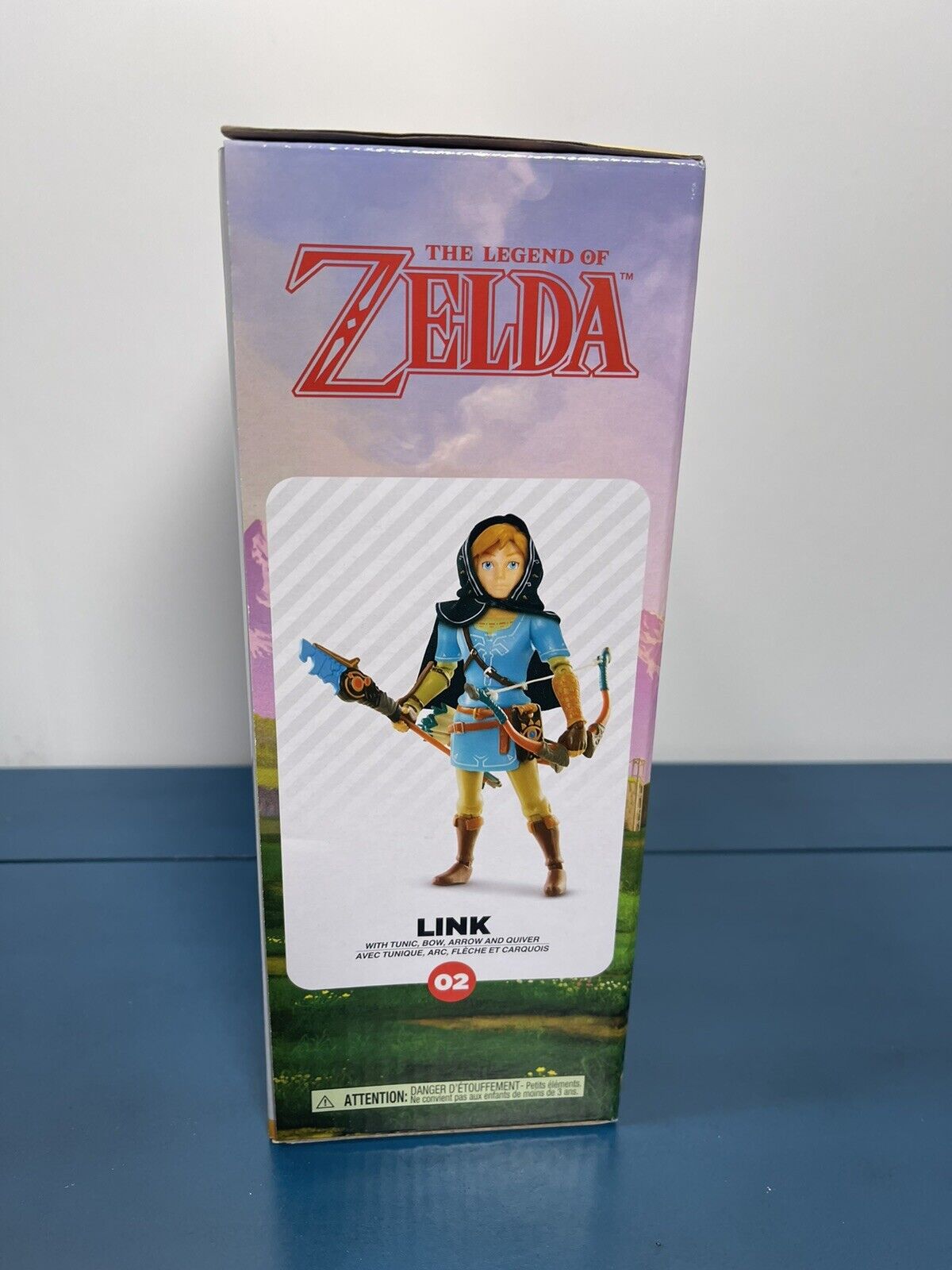 Jakks Pacific Legend of Zelda: Breath of the Wild Link Collector Action  Figure GameStop Exclusive