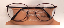 Vintage SOPHIA LOREN M60 Matte Demi Amber 55/17 Eyeglass Frame New Old Stock