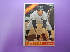 1966 Topps Baseball Clete Boyer Yankees #9