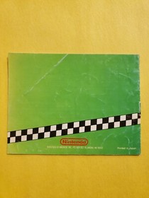 RC Pro-Am SOLO MANUAL NES Nintendo Entertainment Center R.C. Pro-Am