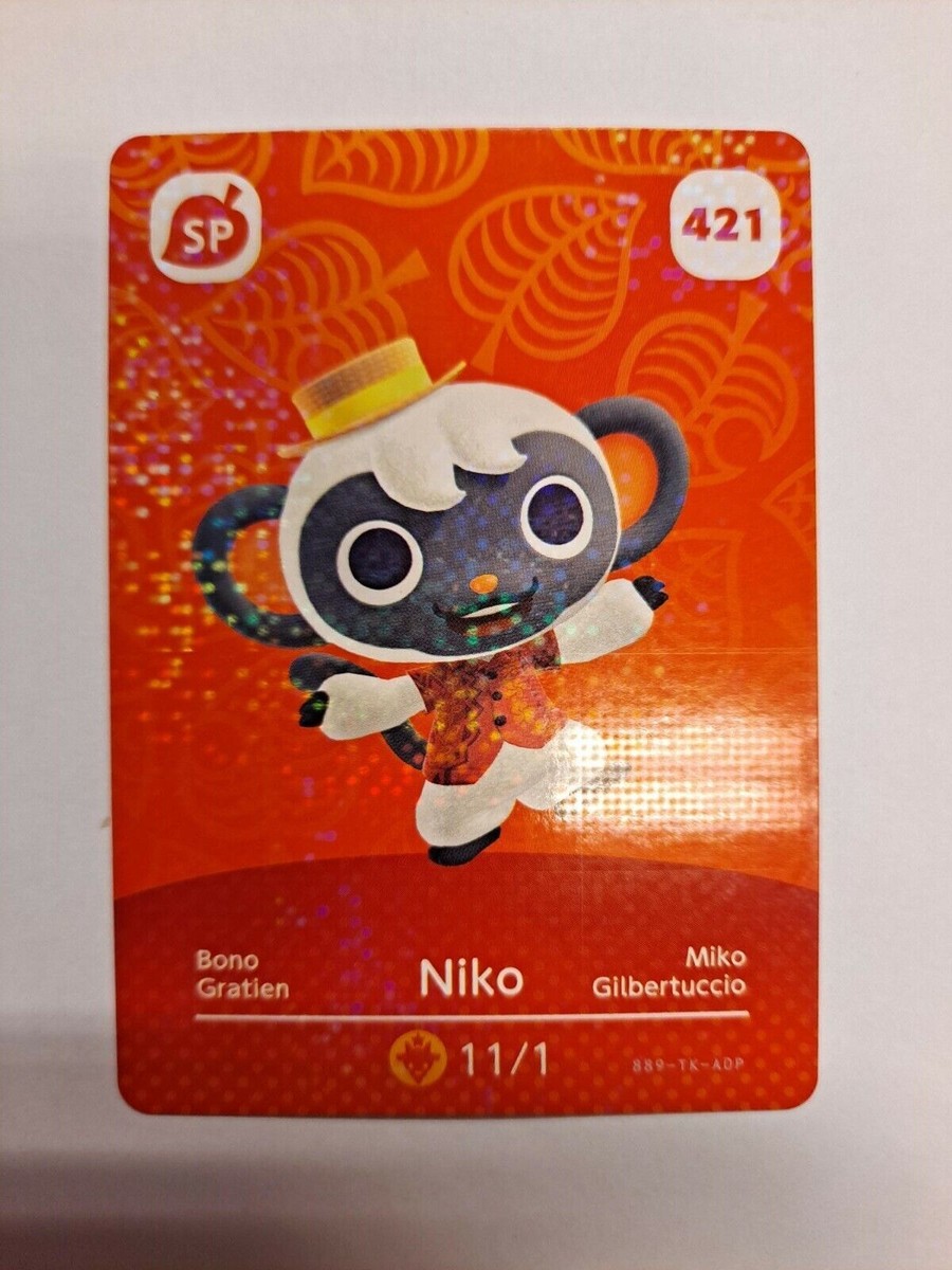 Animal Crossing GENUINE amiibo Series 5 Cards 401 448 Nintendo
