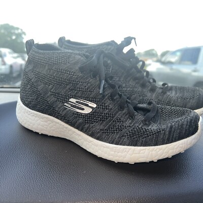 Skechers Sport Women's Energy Burst Demi Boot Sneaker Gray Size