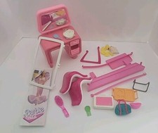 Vintage Barbie Replacement Parts Lot Dream Surf  Vanity Car Seats