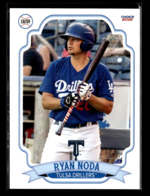 Ryan Noda 2021 Tulsa Drillers Team Set