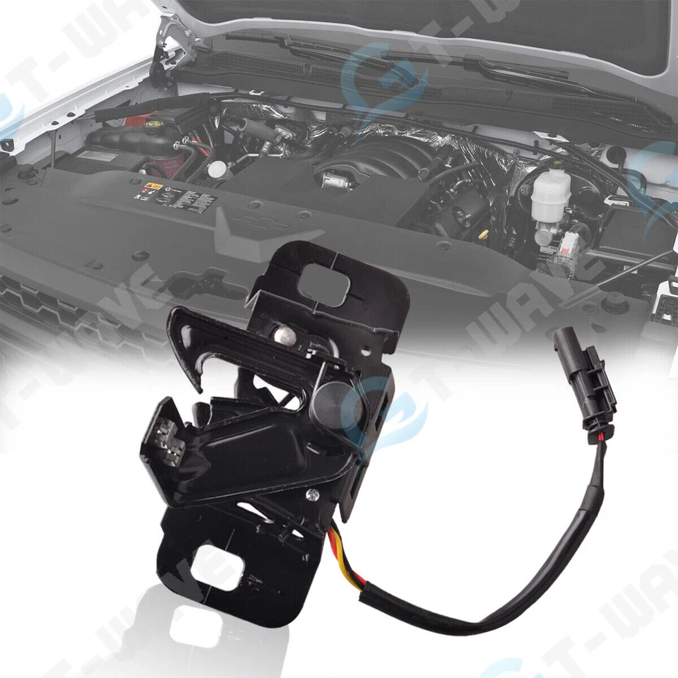 Hood Latch Lock fit 2019 2020 2021 Chevrolet Silverado 1500 GMC Sierra 1500 - Image 2 of 4