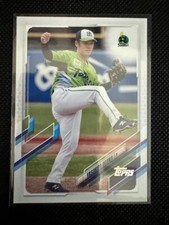 2021 Topps NPB #69 Yasuhiro Ogawa Tokyo Yakult Swallows