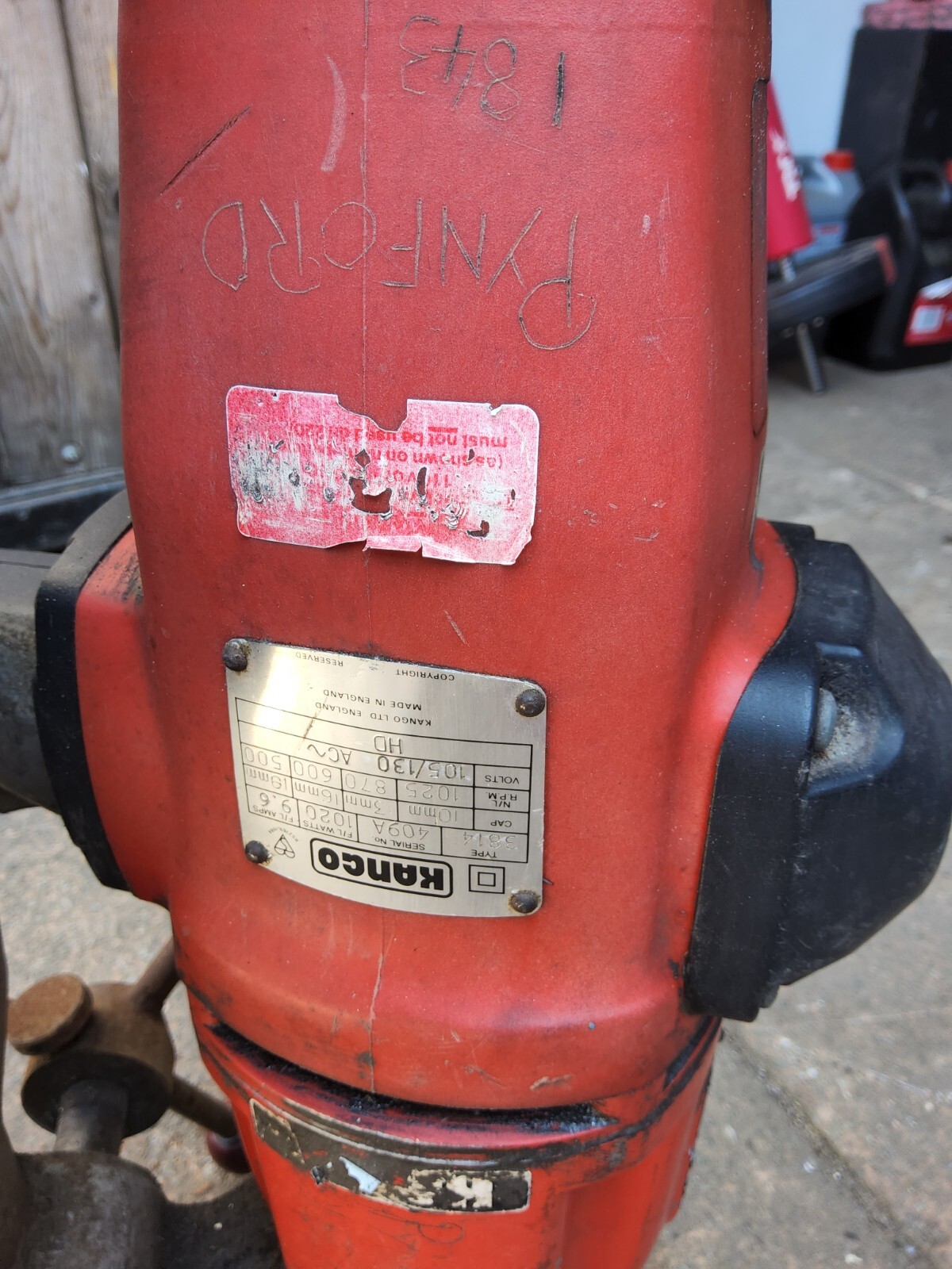 KANGO/WOLF 3814 MAG DRILL 110V eBay