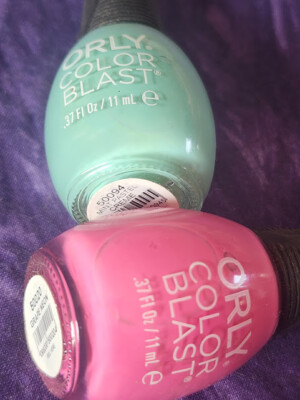 ORLY COLOR BLAST Color Variety Shade Choice Nail Polish Bottle Manicure Pedicure