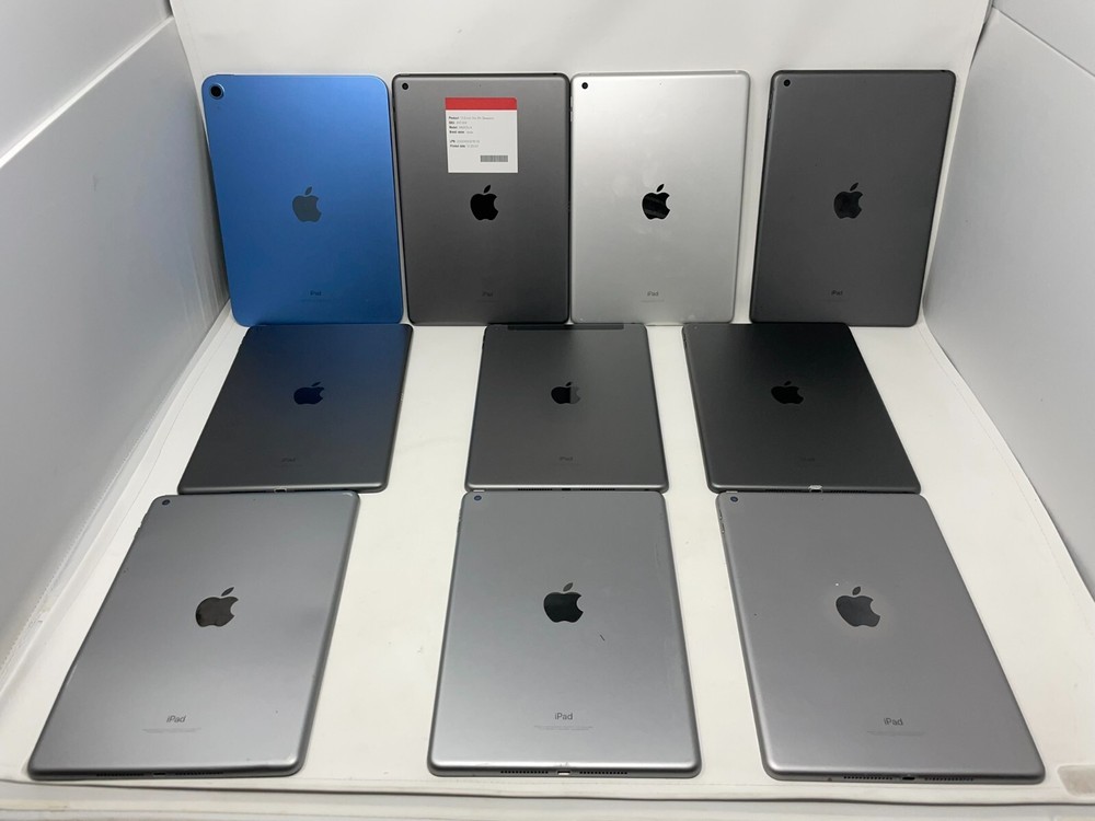 Defective Apple iPads 5 6 7 8 9 10th Gen 32GB 128GB Lot of 10 Read Description
