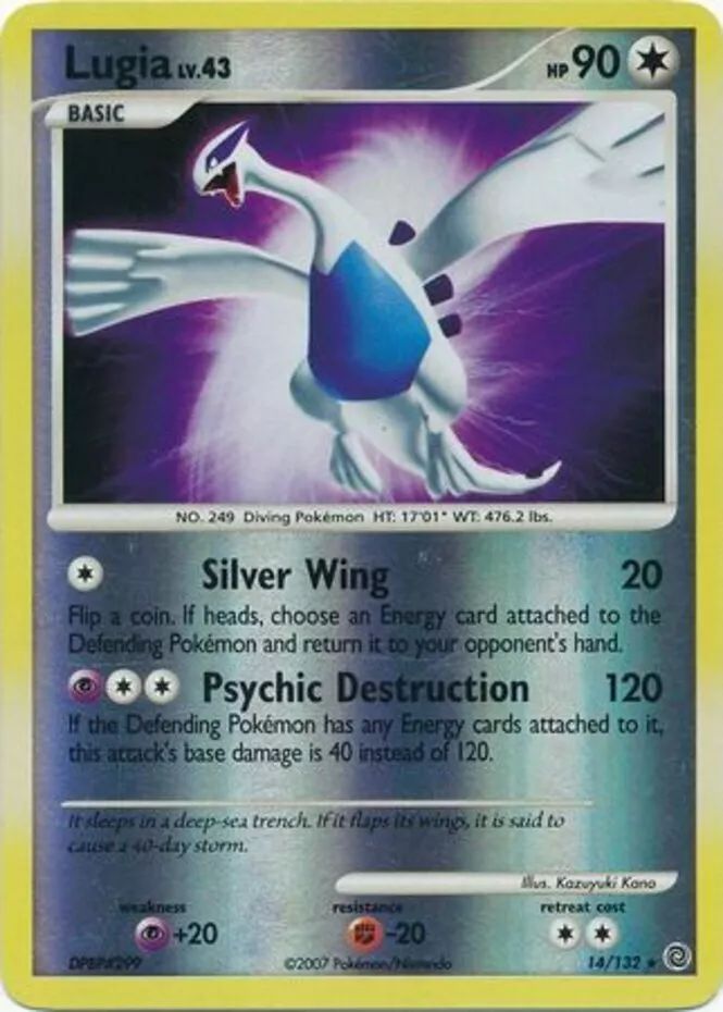 Lugia - Secret Wonders - Pokemon