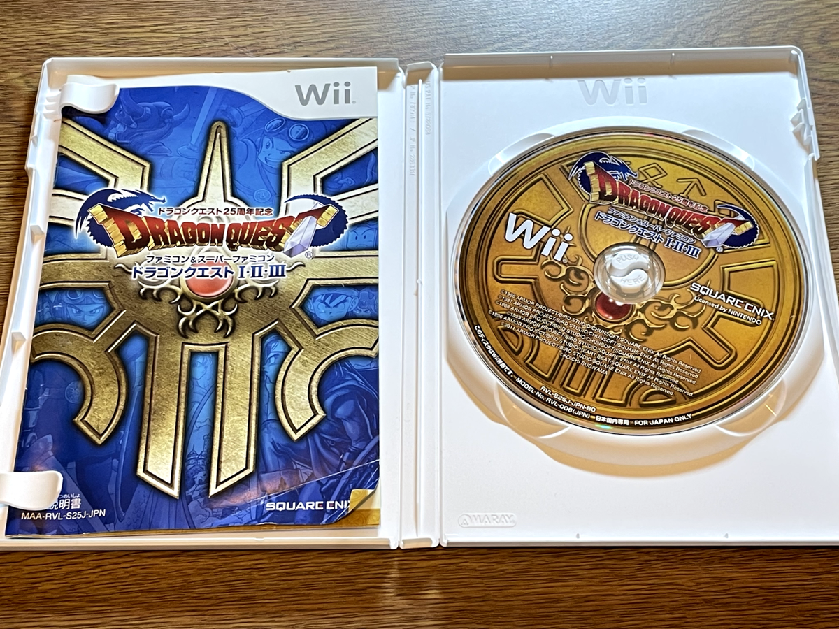 Wiiドラクエ DRAGON QUEST I, II, III Nintendo Wii Japan import NTSC-J