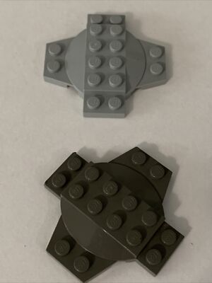 LEGO Part 30303 (1pc) Star Wars Dome Cross Plate 6x6 Choose Color