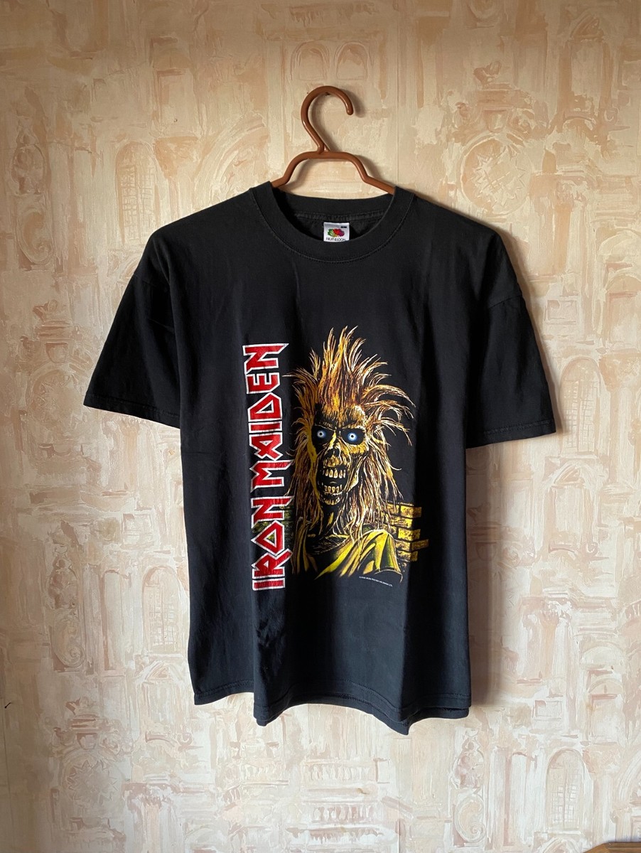 Iron Maiden Tシャツ Lサイズ ブラック Iron Maiden Eddie Rips Up Europe Summer 2005 Tour T Shirt Size L