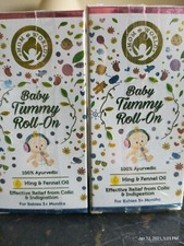 Mom  World Baby Tummy Roll On for Digestion  Colic Relief with Hing  Fennel