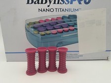 BaByliss PRO Titanium 4 Hot Rollers REPLACEMENT Hot Rollers Only, Pink