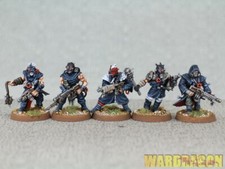 25mm Warhammer 40K WDS painted Chaos Space Marines Cultists k89