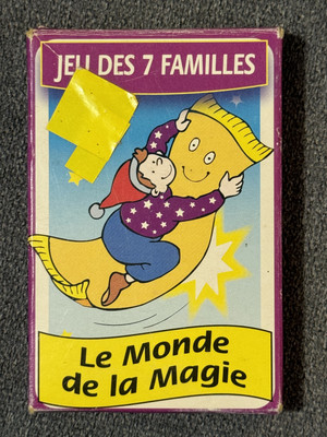 Jeu Des 7 Familles Les Mondes Engloutis – A2 Antenne 2, Ducale, Vintage, TB État