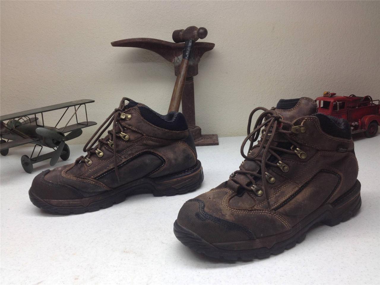 Red Wing Ultra Dry Waterproof Steel Toe Brown Leather Lace Up Boots Size 10