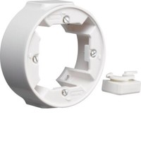 Aufputzdose 1Fach, Weiß, Serie 1930 100109 Berker Aufputzdose Hager
