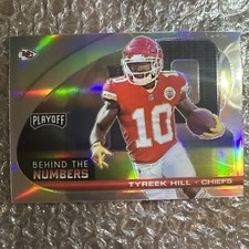 Tyreek Hill 2021 Playoff Behind The Numbers Silver # BTN-THI