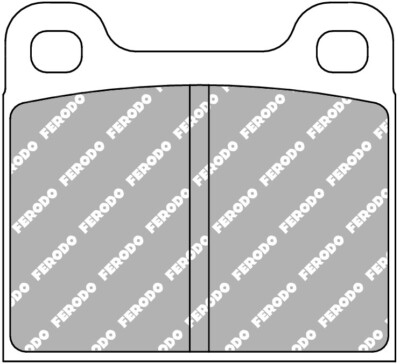 Ferodo DS2500 Rear Brake Pads for Mercedes W114 W115 FCP2H