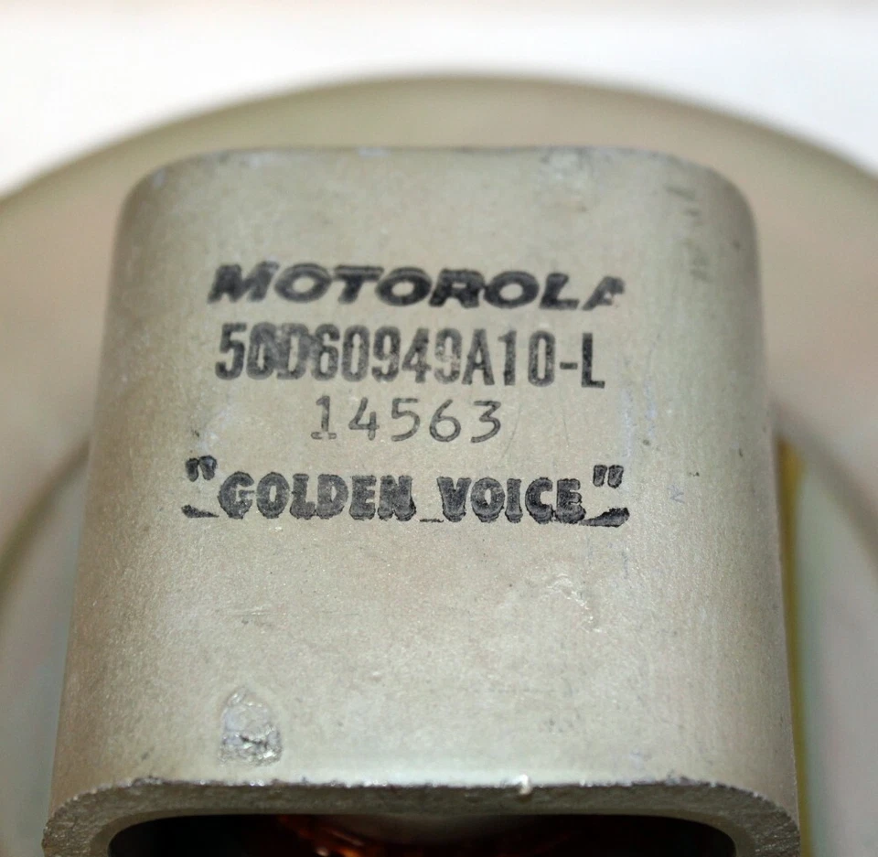 Woofer Motorola Golden Voice 12" Alnico desde consola ~ solo un altavoz Foto 3 de 4