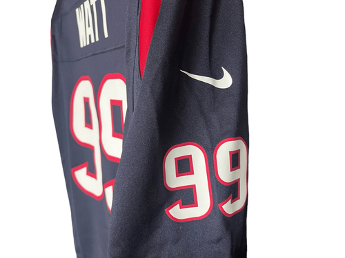 Mens Nike On Field Houston Texans JJ Watt #99 Football Retired Jersey - Sz L - Picture 4 of 4