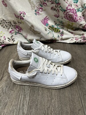 Adidas weiße Stan Smith the Clean klassische Schuhe   UK-Größe 9 