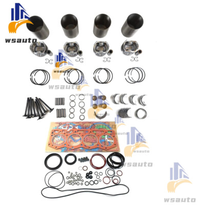 4D94-2 4D94-2D 4D94-2E 4D94-2F 4D94 Overhaul Rebuild Kit For Komatsu Engine
