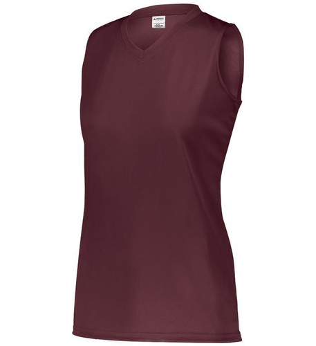 Augusta Sportswear 4795 Girls Attain Wicking Sleeveless Jersey - Picture 7 of 16